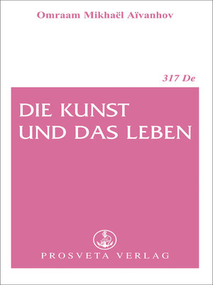 cover image of Die Kunst und das Leben